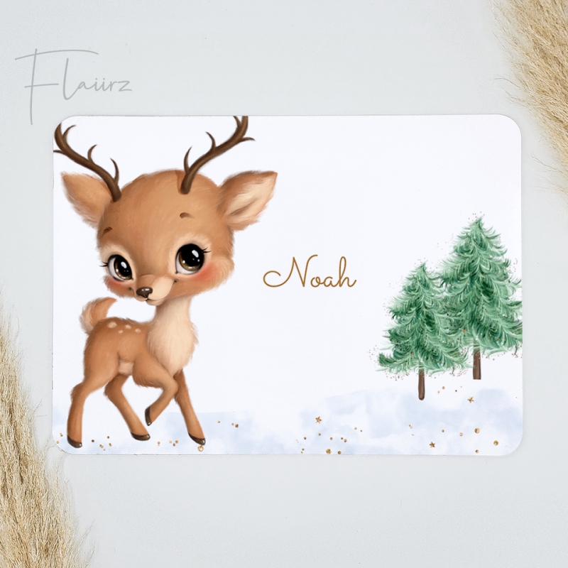 FLAIIRZ hert kerst placemat