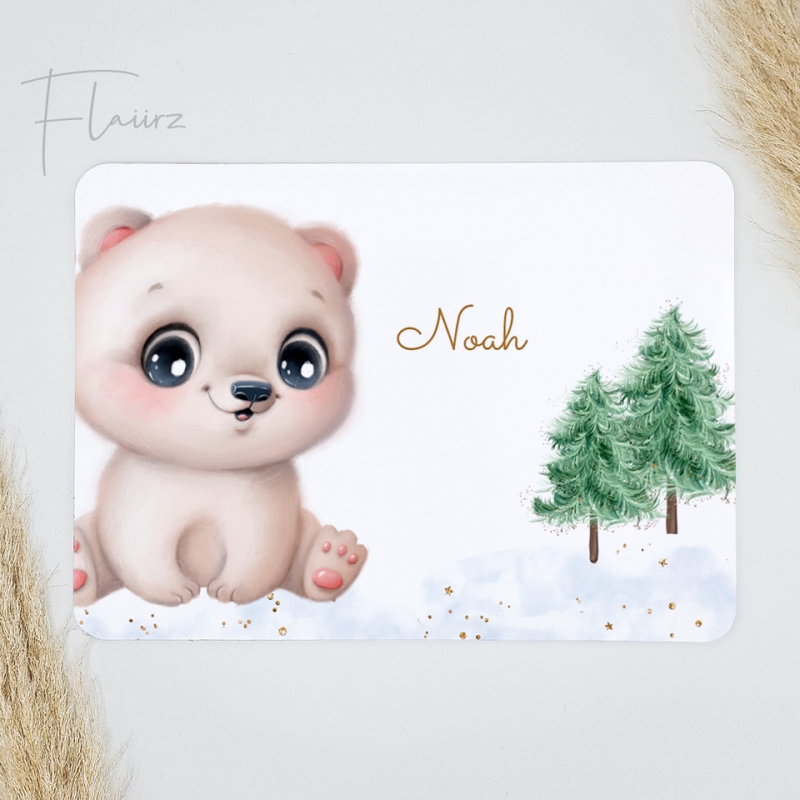 FLAIIRZ witte beer kerst placemat