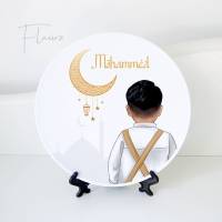 Ramadan bord met naam jongen